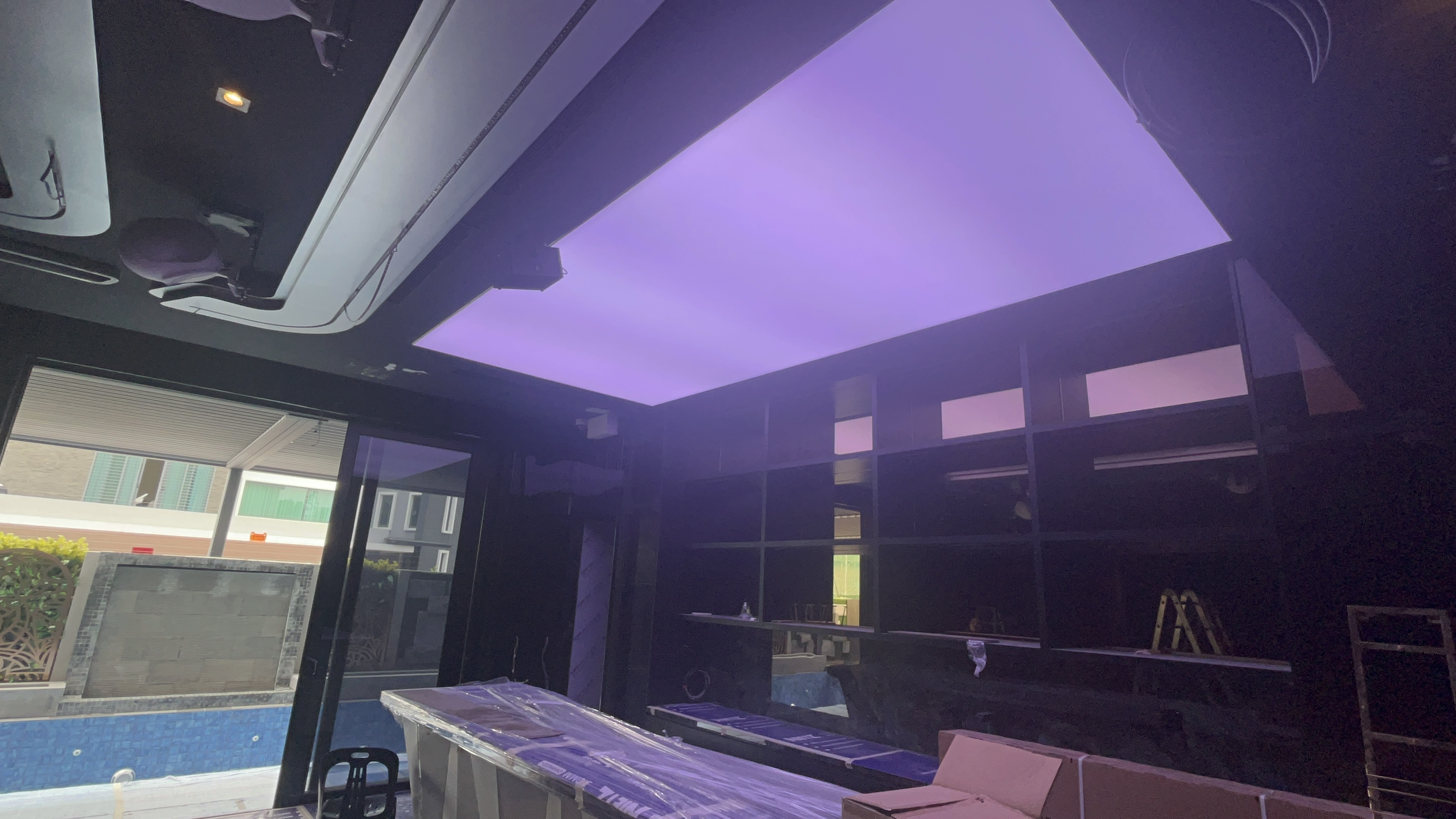 Cellux stretch ceiling project